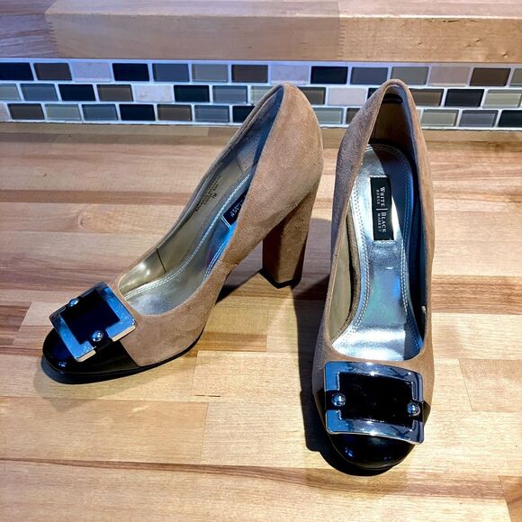 White House Black Market Shoes - White House/Black Market heels. Leather, women’s size 7M